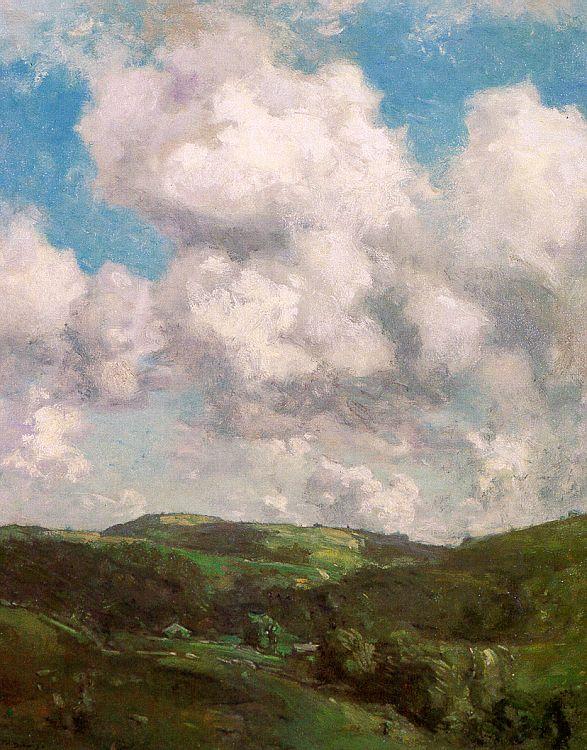 Charles Harold Davis Clouds and Shadow Sweden oil painting art
